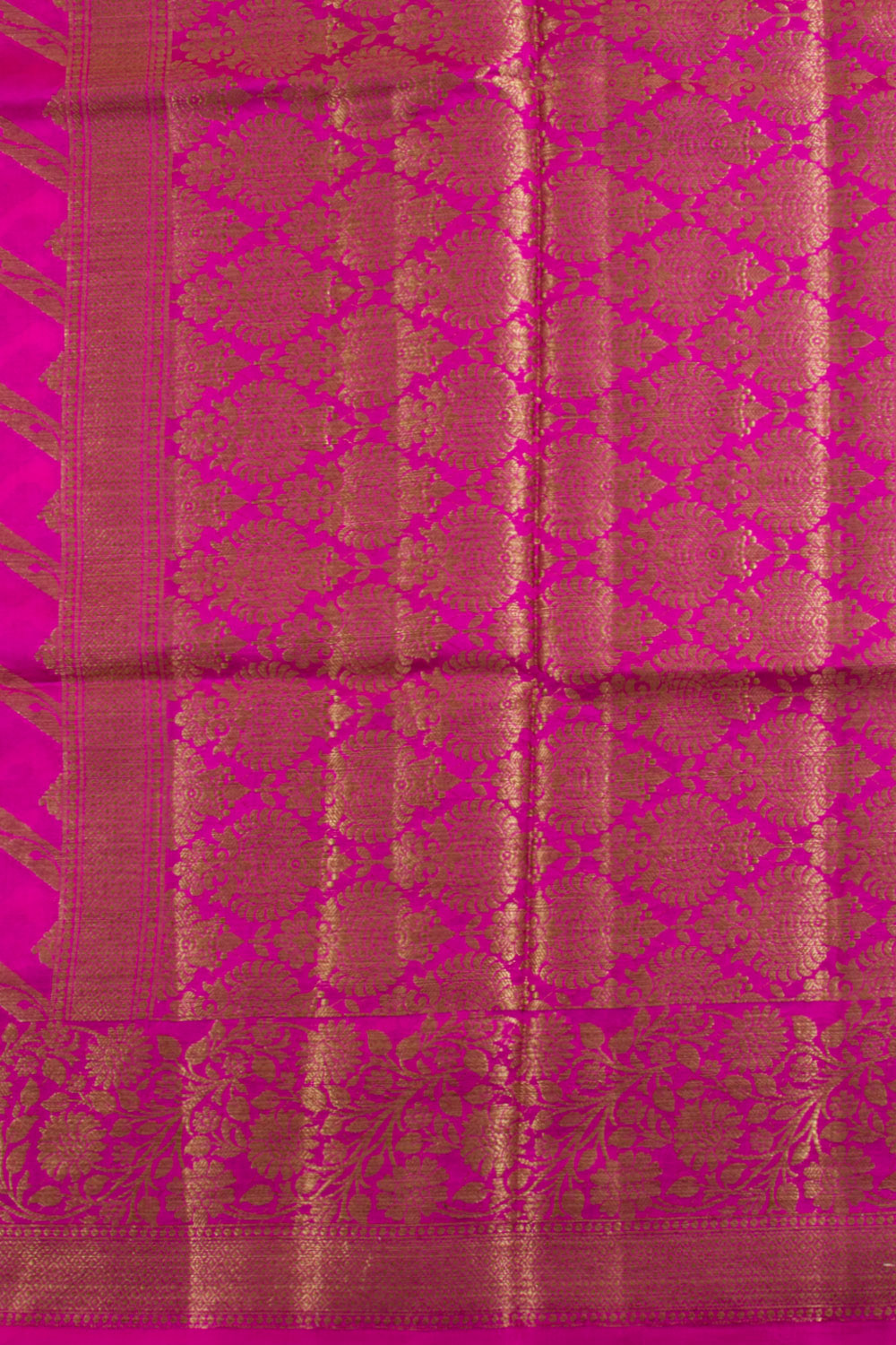 Pink Handloom Banarasi Summer Silk Saree 10061310