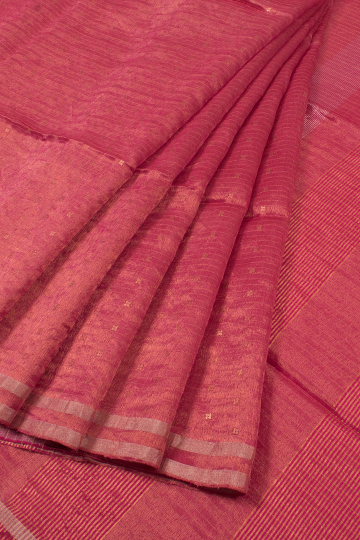 Sequin Work Tissue Silk Linen Saree 10057999