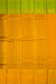 Brown Handloom Kanchi Silk Cotton Saree 10061790