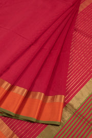 Handloom Maheshwari Silk Cotton Saree 10058816