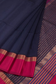 Handloom Maheshwari Silk Cotton Saree 10058817