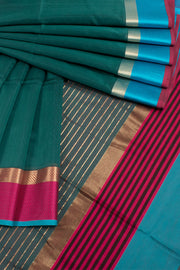 Handloom Maheshwari Silk Cotton Saree 10058818