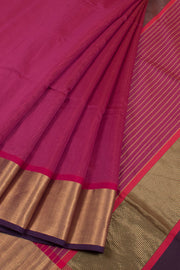 Handloom Maheshwari Silk Cotton Saree 10058822