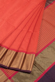 Handloom Maheshwari Silk Cotton Saree 10058825