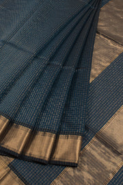 Handloom Maheshwari Silk Cotton Saree 10058826