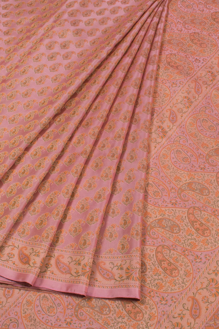 Handloom Banarasi Tanchoi Katan Silk Saree 10058513