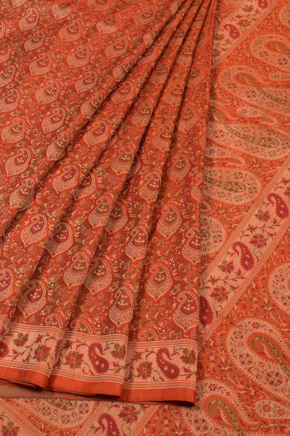 Handloom Banarasi Jamawar Tanchoi Katan Silk Saree 10058526