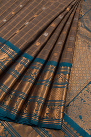 Handloom Gadwal Silk Saree 10058759
