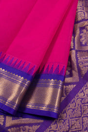 Handloom Gadwal Kuttu Cotton Saree  10061436