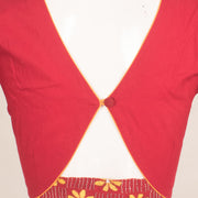 Kantha Embroidered Cotton Blouse 10059252