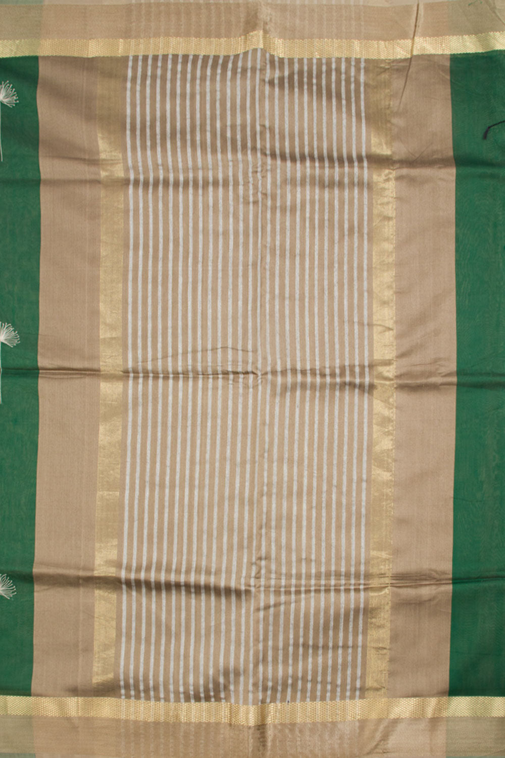 Hand Embroidered Maheshwari Silk Cotton Saree 10059925