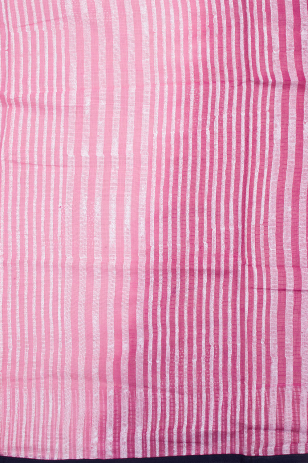 Pink Hand Block Printed Kota Cotton Saree 10062269