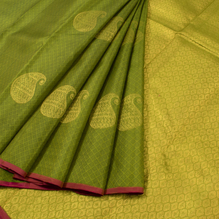 Kanjivaram Pure Silk Jacquard Saree 10054184