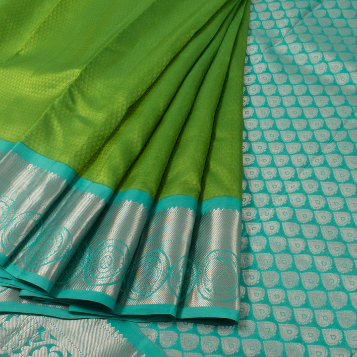 Kanjivaram Pure Silk Jacquard Saree 10054186