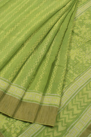 Dabu Printed Natural Dye Silk Cotton 10058672