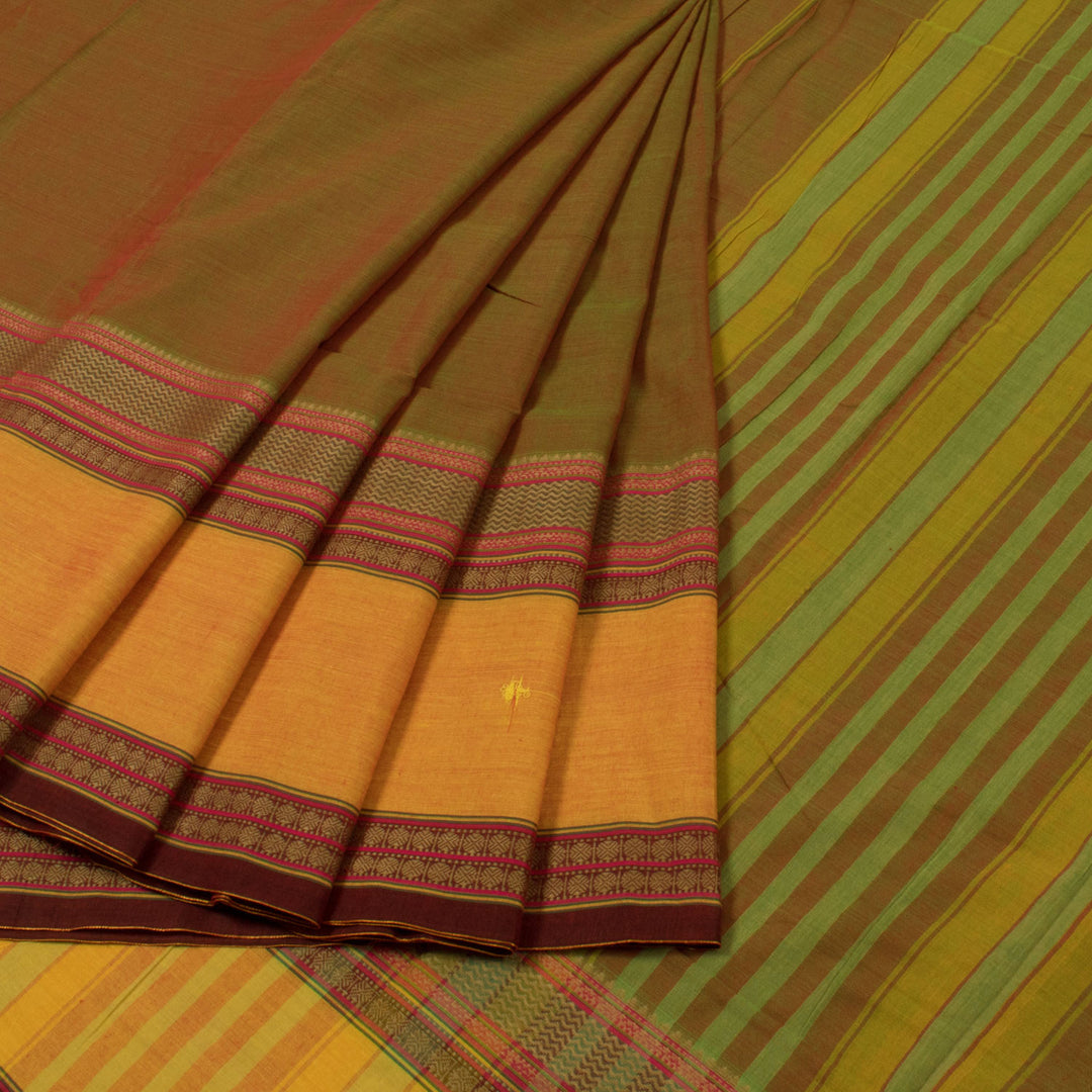 Handloom Bengal Cotton Saree 10054319