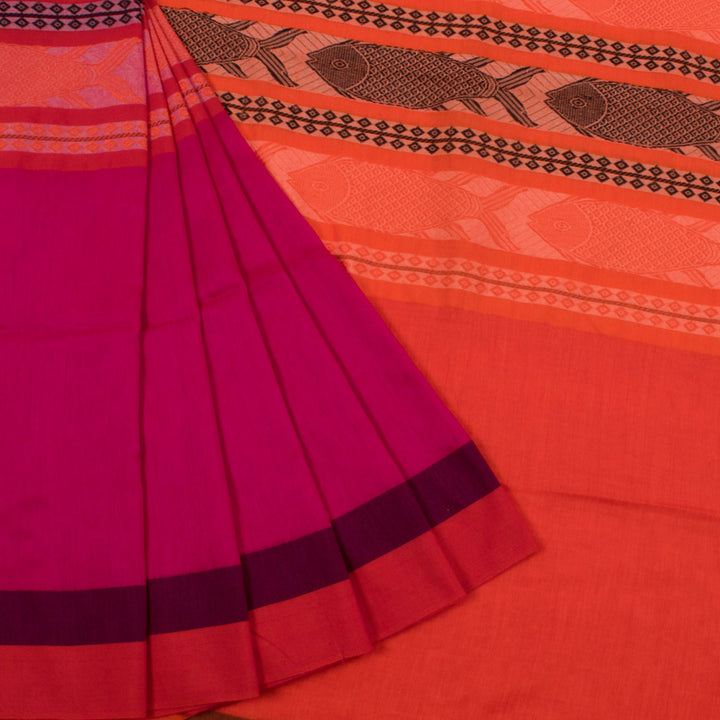 Handloom Bengal Cotton Saree 10055160
