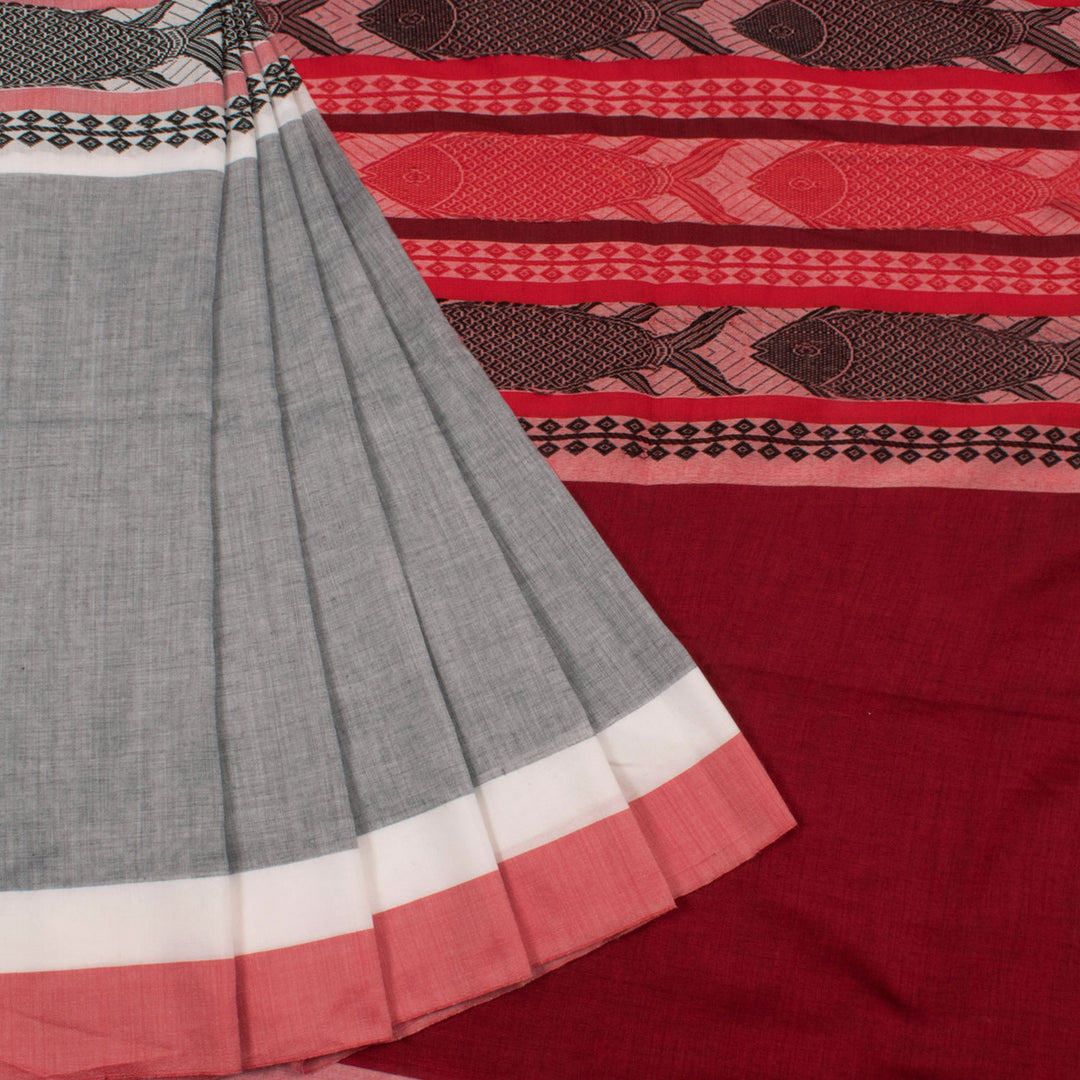 Handloom Bengal Cotton Saree 10055161