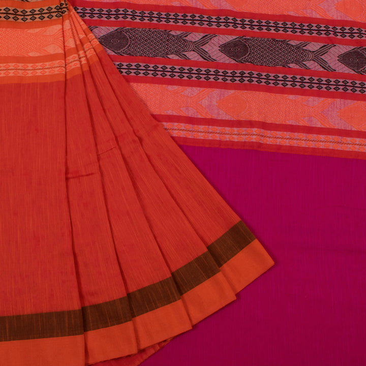 Handloom Bengal Cotton Saree 10055162