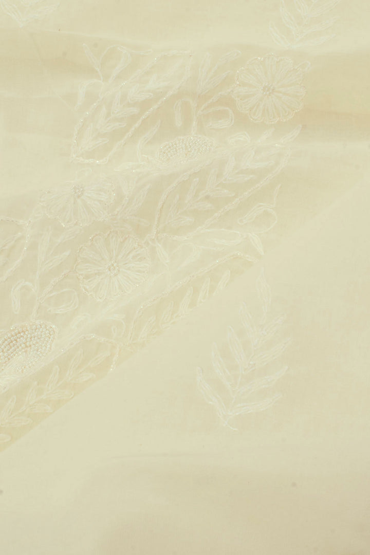 Chikankari Embroidered Cotton Salwar Suit Material 10057960