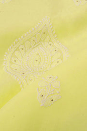 Chikankari Embroidered Cotton Salwar Suit Material 10057965