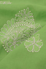 Chikankari Embroidered Cotton Salwar Suit Material 10057967