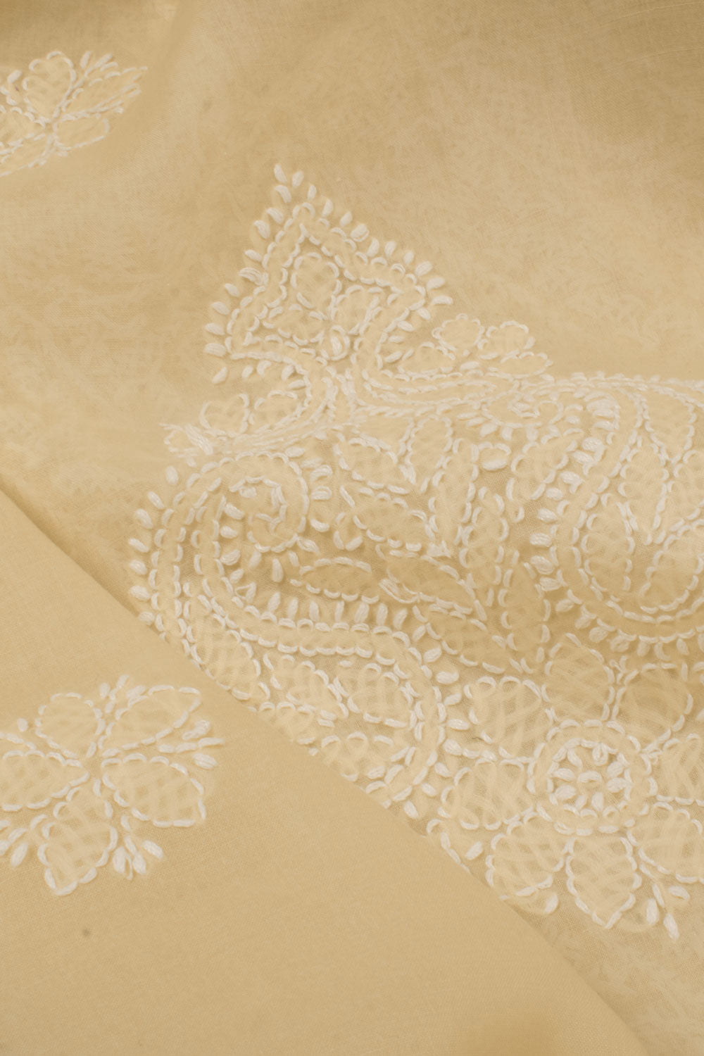 Chikankari Embroidered Cotton Salwar Suit Material 10057968