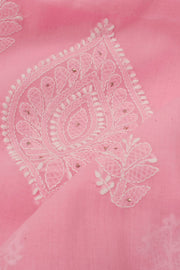 Chikankari Embroidered Cotton Salwar Suit Material 10057969