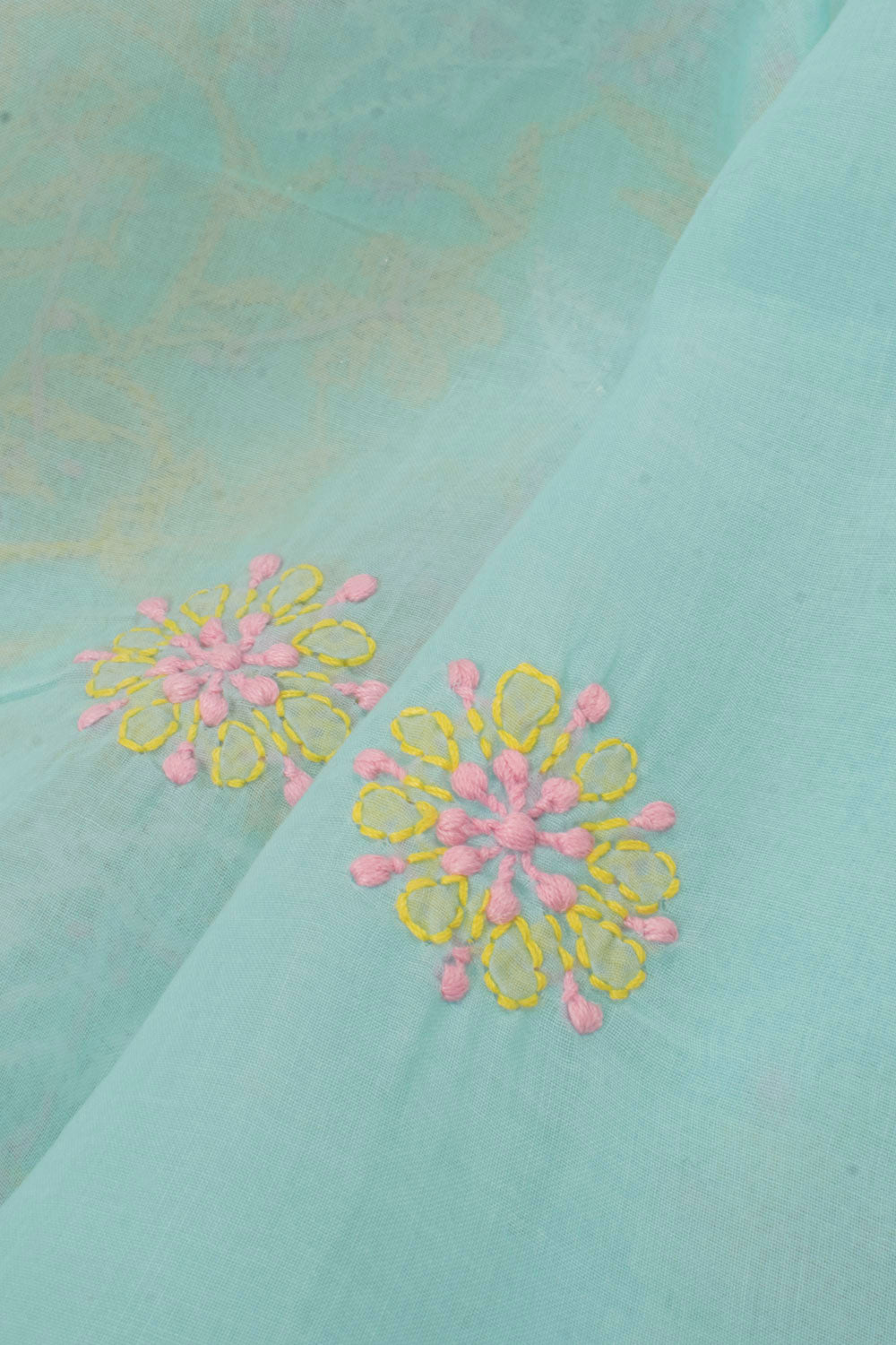 Chikankari Embroidered Cotton Salwar Suit Material 10057974