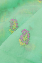 Chikankari Embroidered Cotton Salwar Suit Material 10057976