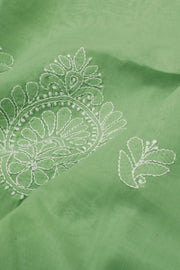 Chikankari Embroidered Cotton Salwar Suit Material 10057980