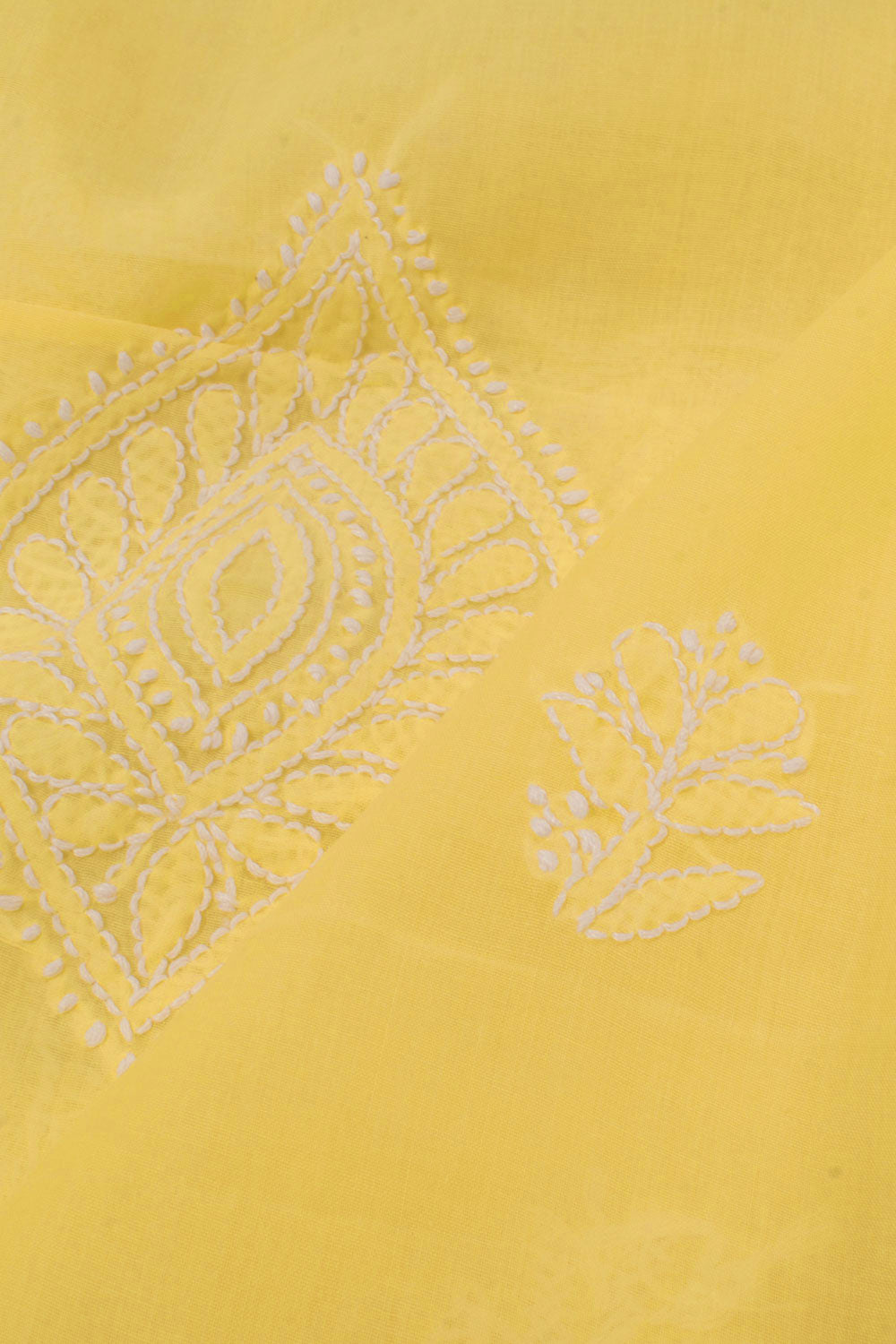 Chikankari Embroidered Cotton Salwar Suit Material 10057982