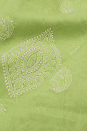 Chikankari Embroidered Cotton Salwar Suit Material 10057983