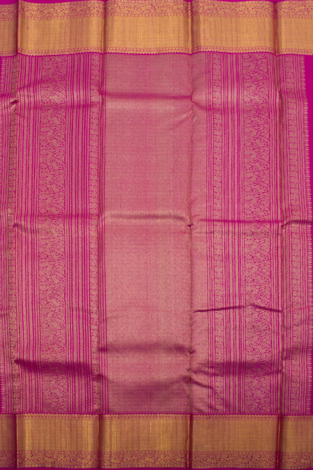 Violet Pure Zari Kanjivaram Silk Saree 10060889