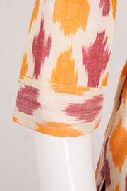 Handloom Ikat Cotton Kurta 10060392