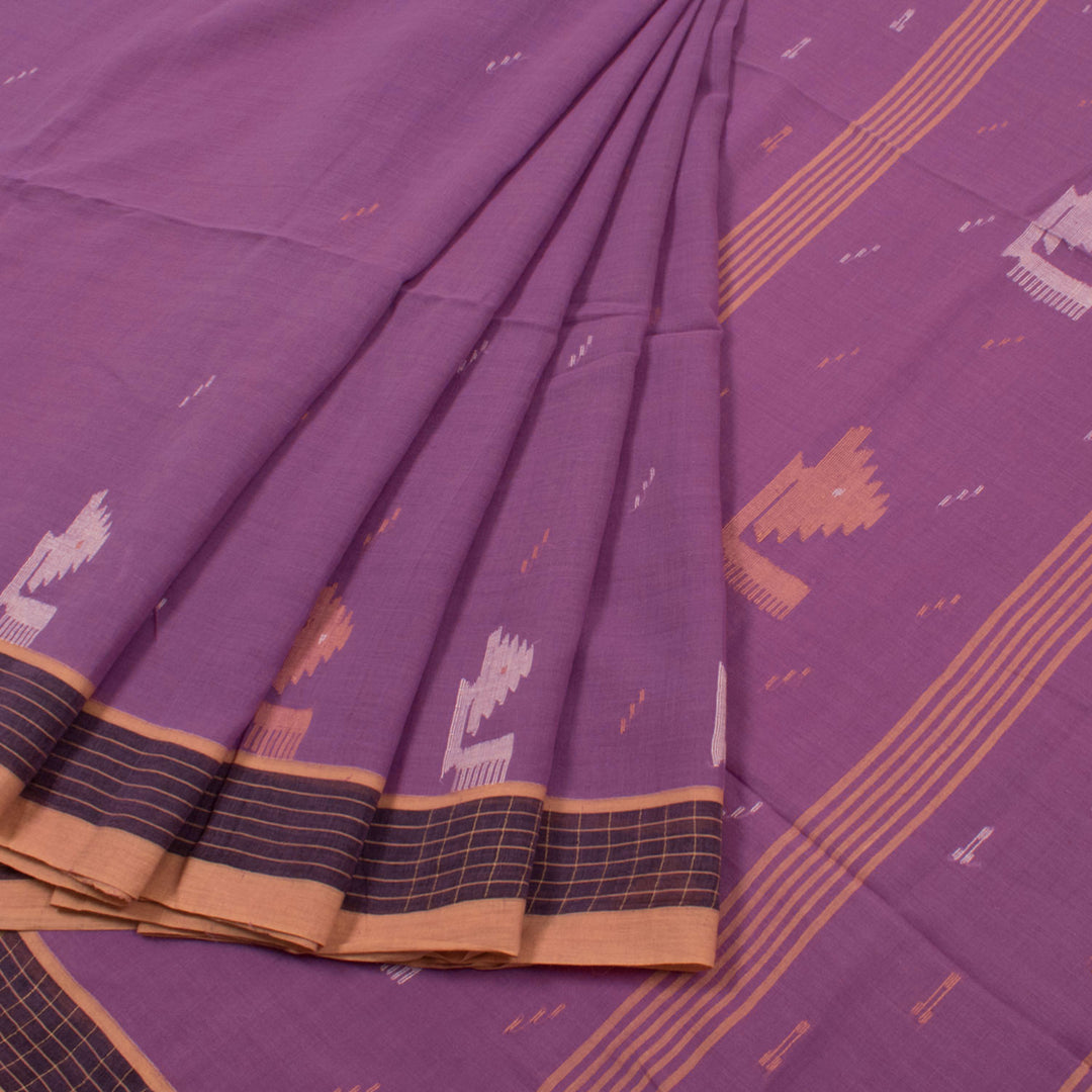 Handloom Bengal Jamdani Cotton Saree 10054912