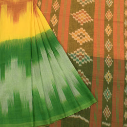 Handloom Ikat Cotton Saree 10056442