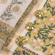 Sanganeri Hand Block Printed Cotton Salwar Suit Material 10056583