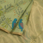 Printed Handloom Chanderi Silk Cotton Saree 10055908