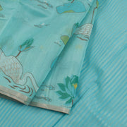 Printed Handloom Chanderi Silk Cotton Saree 10055909