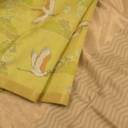 Printed Handloom Chanderi Silk Cotton Saree 10055910