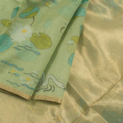 Printed Handloom Chanderi Silk Cotton Saree 10055911