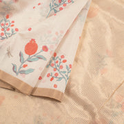 Printed Handloom Chanderi Silk Cotton Saree 10055913