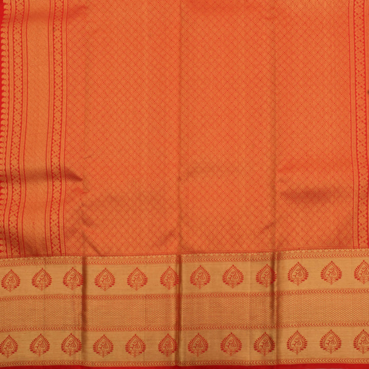 Handloom Pure Zari Kanjivaram Silk Saree 10056046
