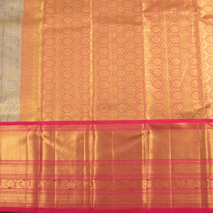 Pure Tissue Silk Bridal Korvai Kanjivaram Saree 10056500