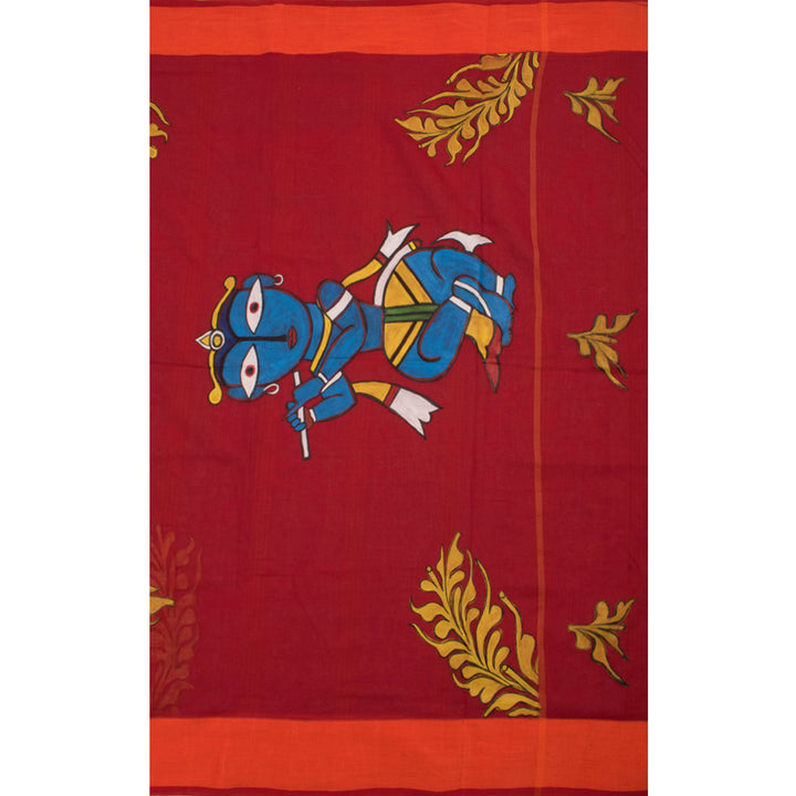 Hand Painted Bengal Cotton Saree 10056249