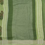 Printed Bhagalpur Linen Saree 10056490