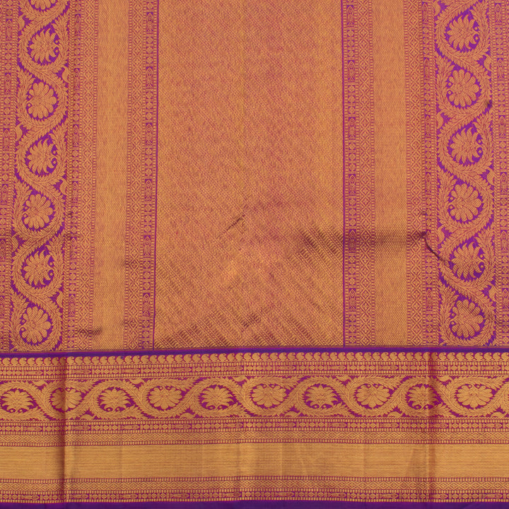 Handloom Pure Zari Korvai Kanjivaram Silk Saree 10056566