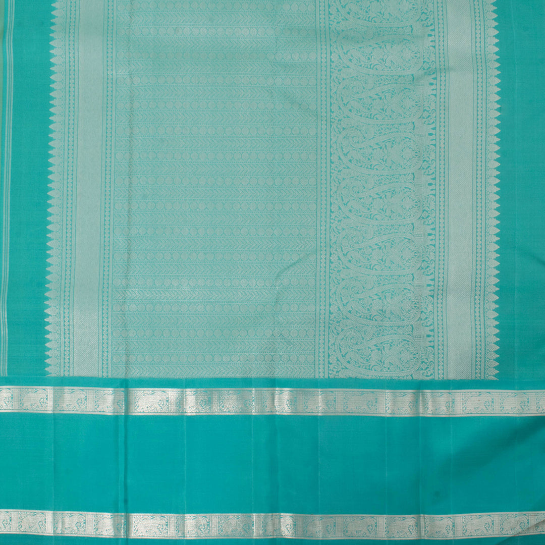 Handloom Pure Zari Bridal Korvai Jacquard Kanjivaram Silk Saree 10057116