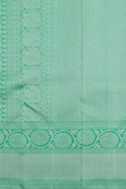Mint Greeen Pure Zari Bridal Jacquard Kanjivaram Silk Saree 10057118